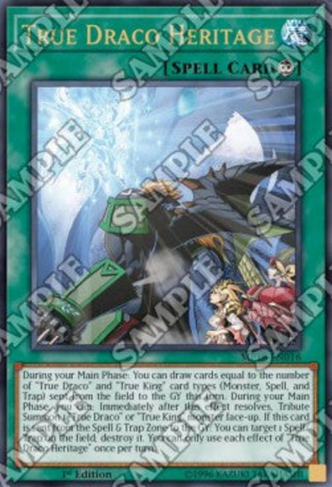 True Draco Heritage MP18-EN016 Ultra Rare Englisch