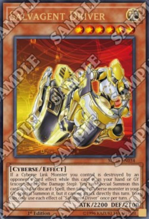 Salvagent Driver MP18-EN034 Ultra Rare Englisch