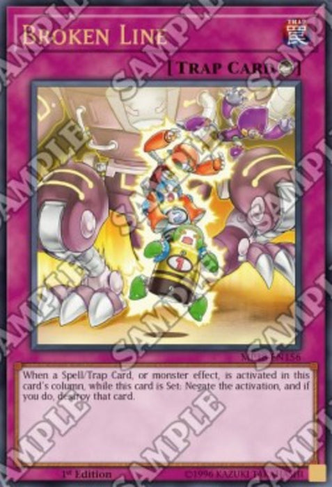 Broken Line MP18-EN156 Ultra Rare Englisch