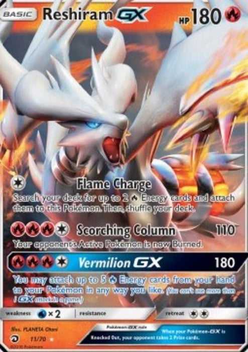 Reshiram GX DRM-11 Ultra Rare Deutsch