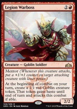 Legion Warboss GRN-109 Rare Englisch