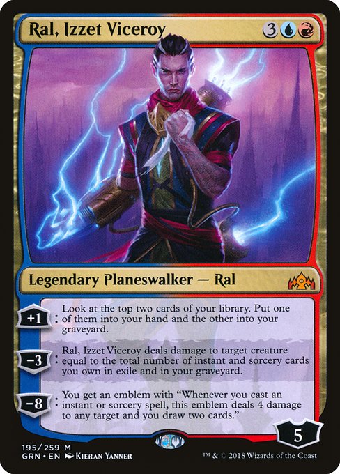 Ral, Izzet Viceroy GRN-195 Mythic Englisch