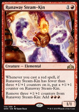 Runaway Steam-Kin GRN-115 Rare Englisch