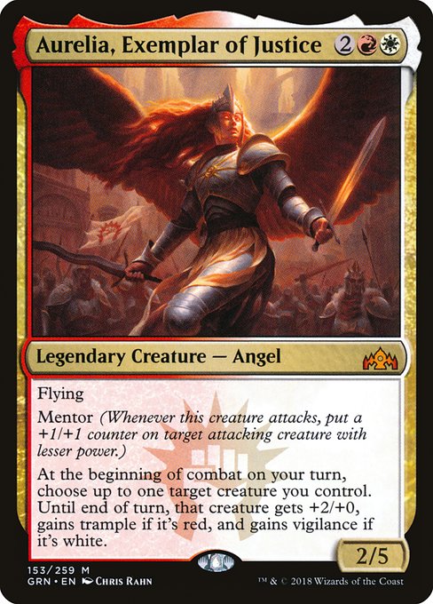 Magic: Aurelia, Exemplar of Justice