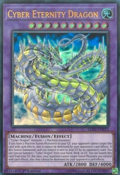 Cyber Eternity Dragon LED3-EN012 Ultra Rare Englisch