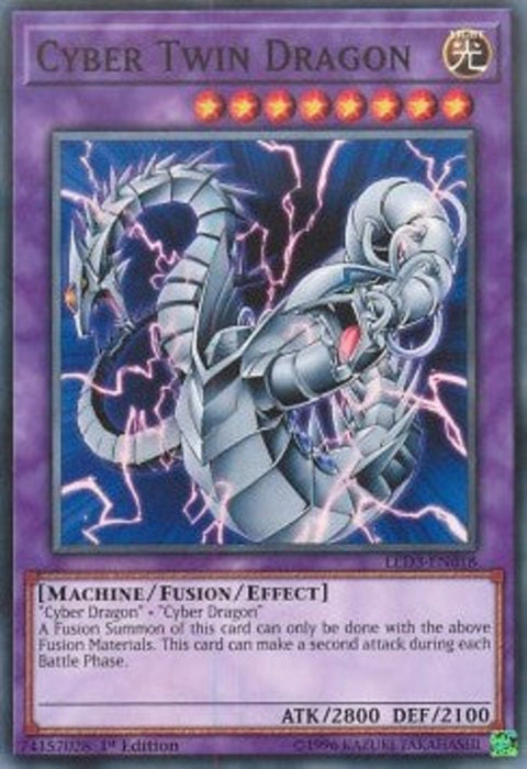 Cyber Twin Dragon LED3-EN018 Common Englisch