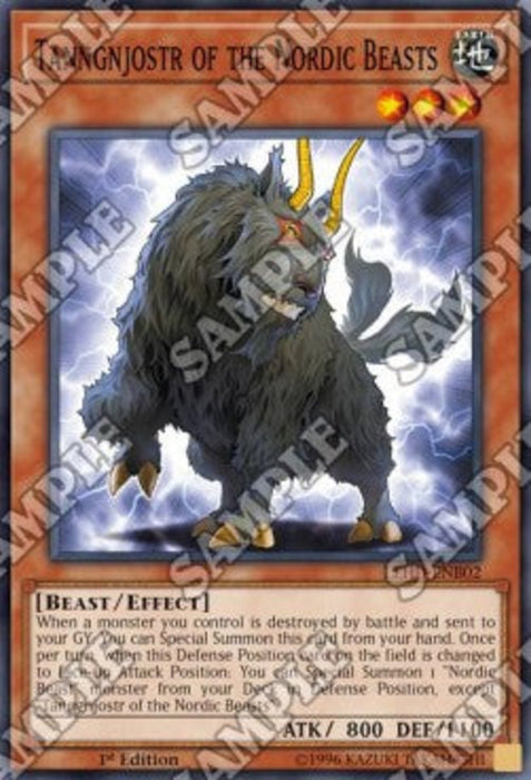 Tanngnjostr of the Nordic Beasts LEHD-ENB02 Common Englisch