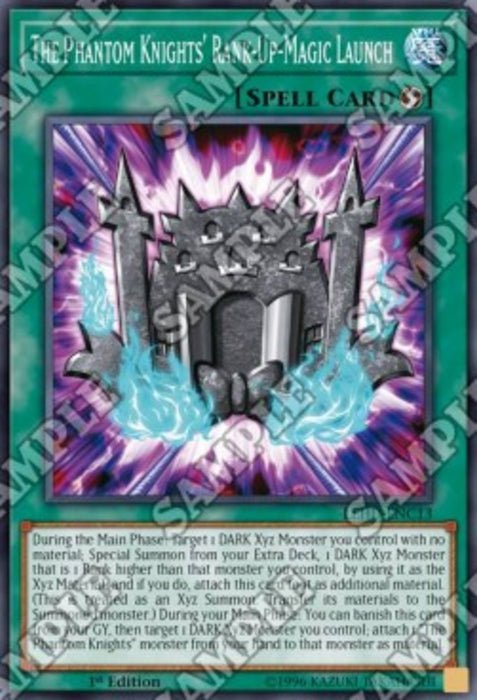 The Phantom Knights' Rank-Up-Magic Launch LEHD-ENC13 Common Englisch