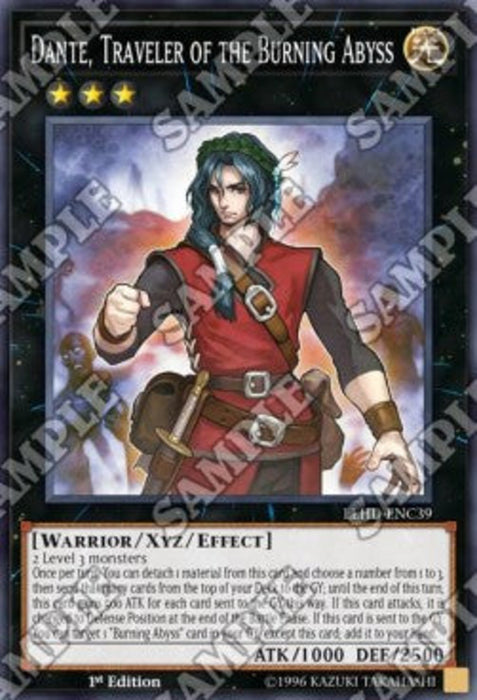 Dante, Traveler of the Burning Abyss LEHD-ENC39 Common Englisch