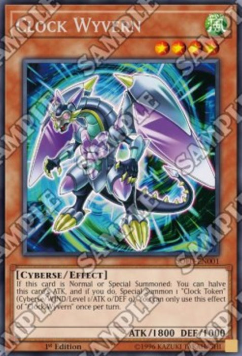 Clock Wyvern SOFU-EN001 Rare Englisch