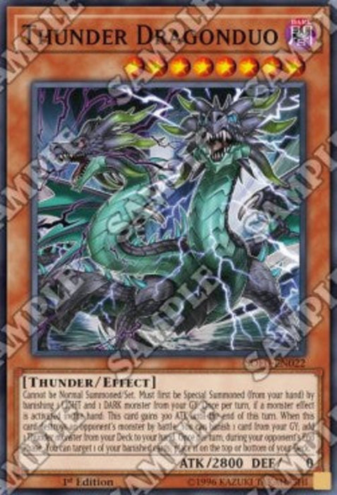 Thunder Dragonduo SOFU-EN022 Super Rare Englisch