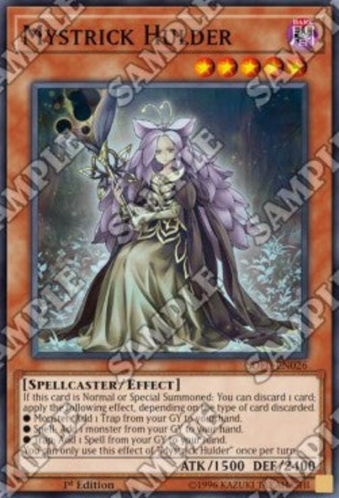 Mystrick Hulder SOFU-EN026 Super Rare Englisch