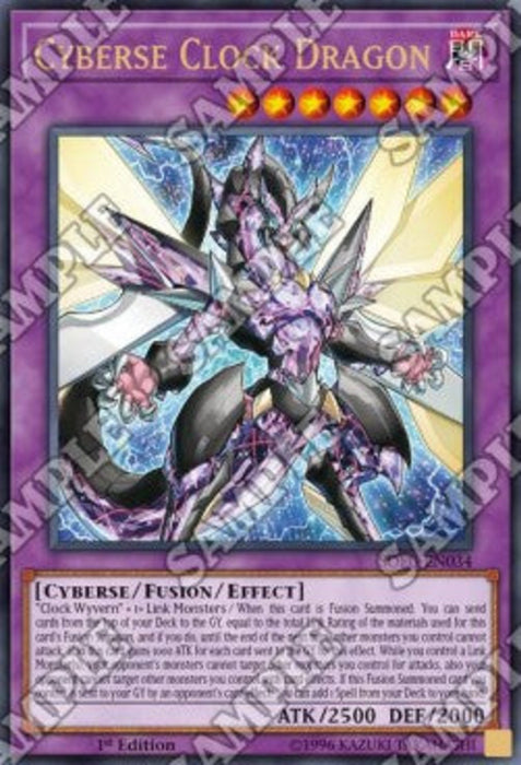 Cyberse Clock Dragon SOFU-EN034 Ultra Rare Englisch
