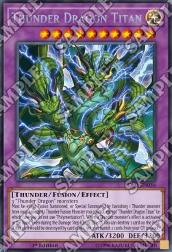 Thunder Dragon Titan SOFU-EN036 Secret Rare Englisch