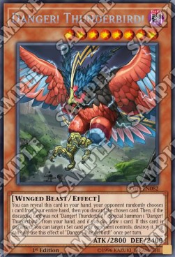 Danger! Thunderbird! SOFU-EN082 Secret Rare Amerikanisch