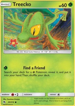 Treecko LOT-20 Common Deutsch