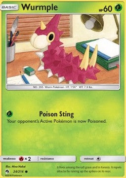 Wurmple LOT-24 Common Deutsch