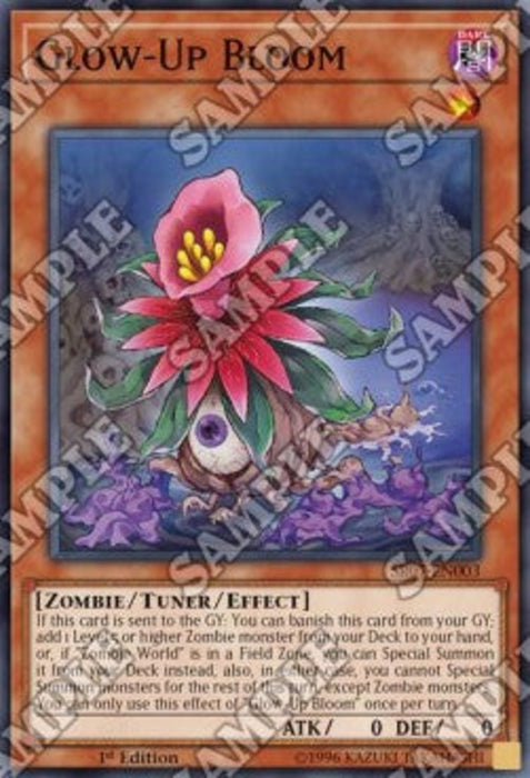 Glow-Up Bloom SR07-EN003 Super Rare Englisch