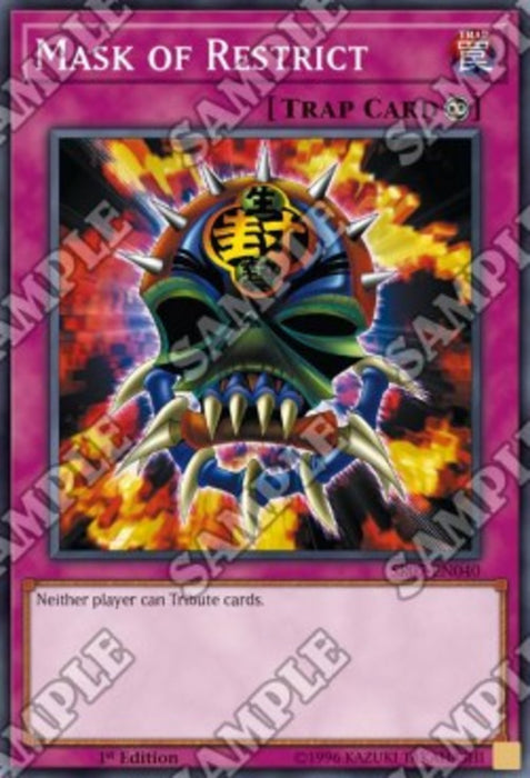 Mask of Restrict SR07-EN040 Common Englisch