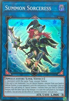 Summon Sorceress SOFU-ENSE2 Super Rare Englisch