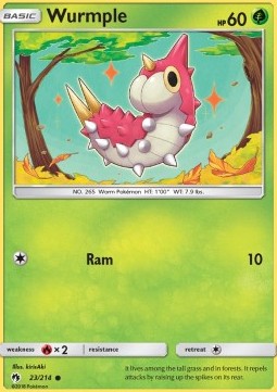 Wurmple LOT-23 Common Deutsch