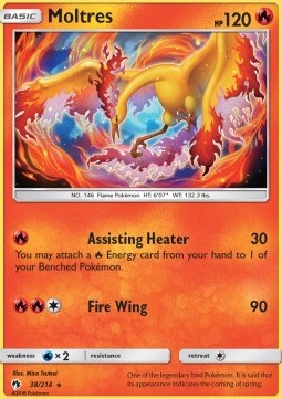 Moltres LOT-38 Rare Deutsch
