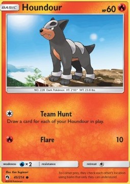 Houndour LOT-45 Common Deutsch