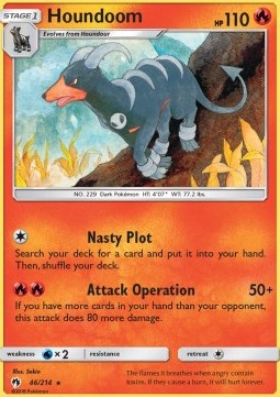 Houndoom LOT-46 Rare Deutsch