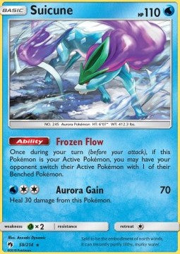 Suicune LOT-59 Holo Rare Deutsch
