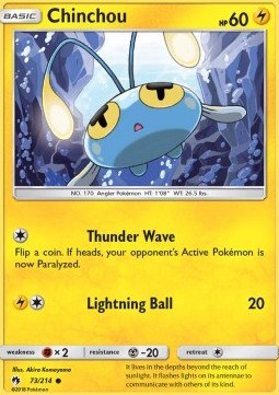 Chinchou LOT-73 Common Deutsch