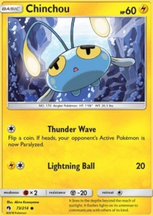 Chinchou LOT-73 Common Deutsch