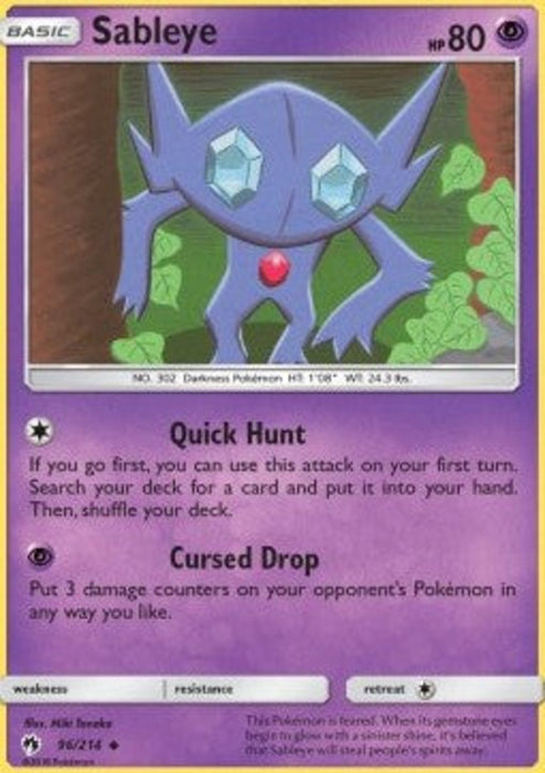 Sableye LOT-96 Uncommon Deutsch