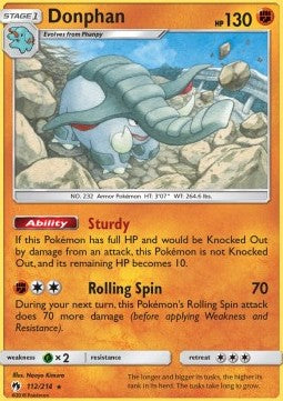 Donphan LOT-112 Rare Deutsch