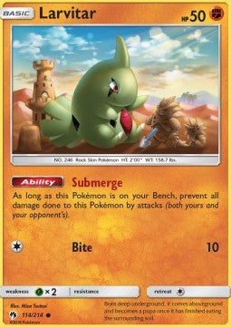 Larvitar LOT-114 Common Deutsch