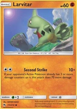 Larvitar LOT-115 Common Deutsch