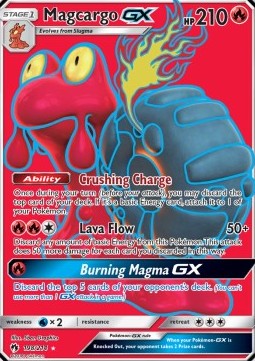 Magcargo GX LOT-198 Ultra Rare Deutsch