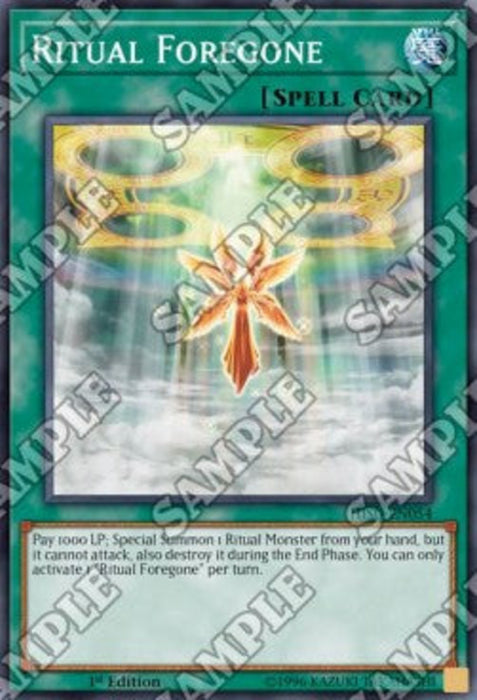 Ritual Foregone HISU-EN054 Super Rare Englisch