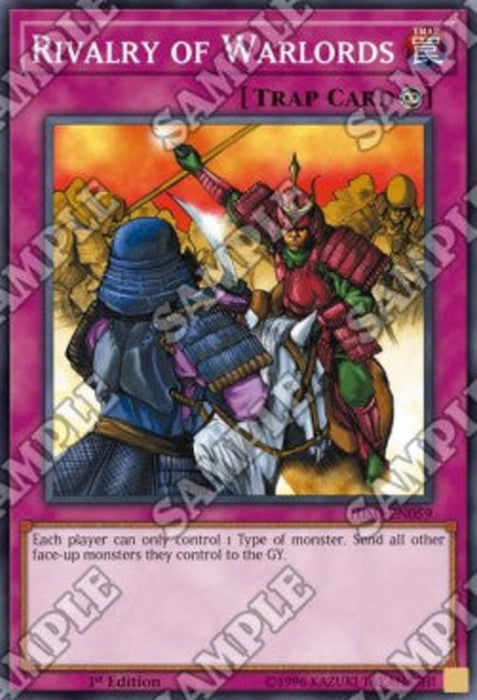 Rivalry of Warlords HISU-EN059 Super Rare Englisch