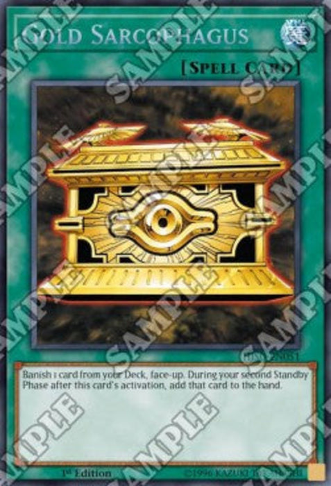 Gold Sarcophagus HISU-EN051 Secret Rare Englisch