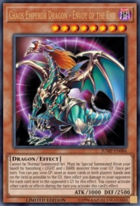 Chaos Emperor Dragon - Envoy of the End JUMP-EN086 Ultra Rare Englisch