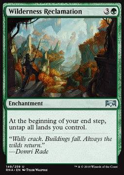Wilderness Reclamation RNA-149 Uncommon Italienisch
