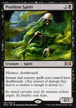 Pestilent Spirit RNA-81 Rare Englisch
