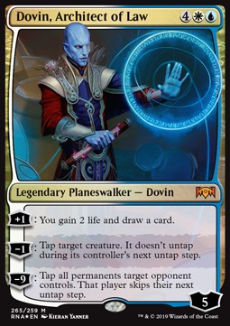 Dovin, Architect of Law XRNA-265 Mythic Englisch
