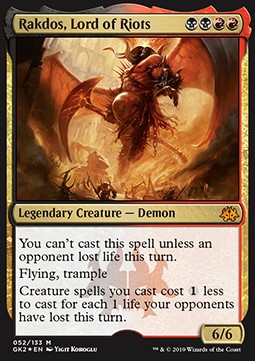 Rakdos, Fürst des Aufruhrs GK2-52 Mythic Deutsch