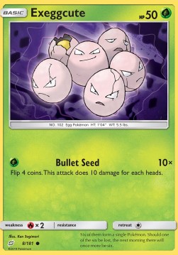Exeggcute TEU-8 Common Englisch