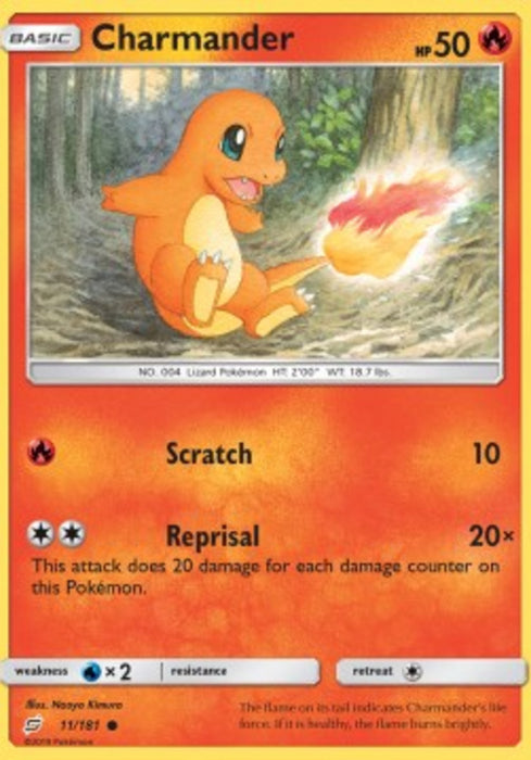 Charmander TEU-11 Common Englisch