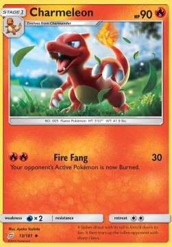 Charmeleon TEU-13 Uncommon Deutsch
