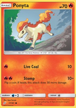 Ponyta TEU-17 Common Deutsch