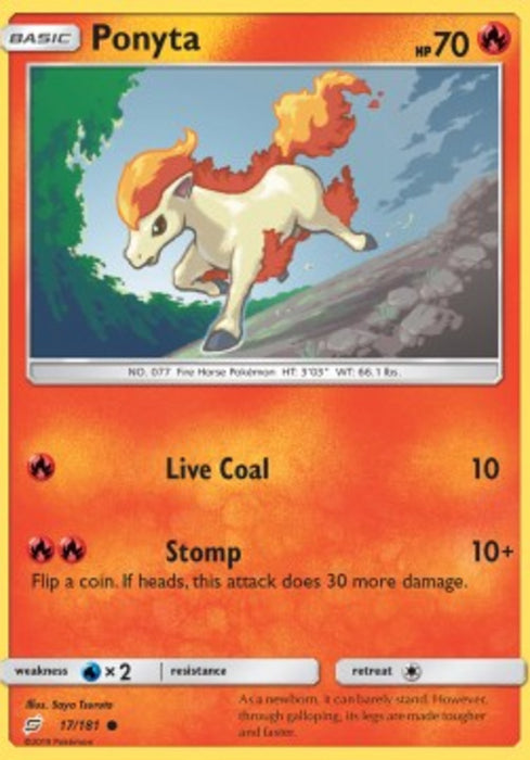 Ponyta TEU-17 Common Deutsch