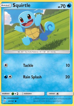 Squirtle TEU-23 Common Deutsch